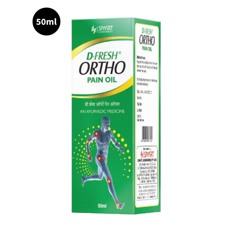 D-Fresh Ayurvedic Pain Oil Ortho 50ml