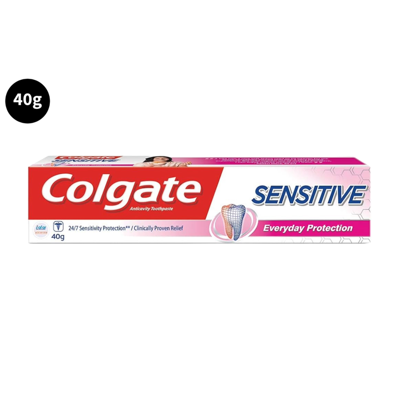 Colgate Everyday Protection Anticavity Toothpaste Sensitive (40gm)