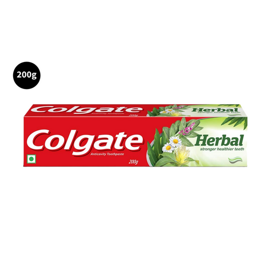 Colgate Anticavity Stronger Healthier Toothpaste Herbal 200gm