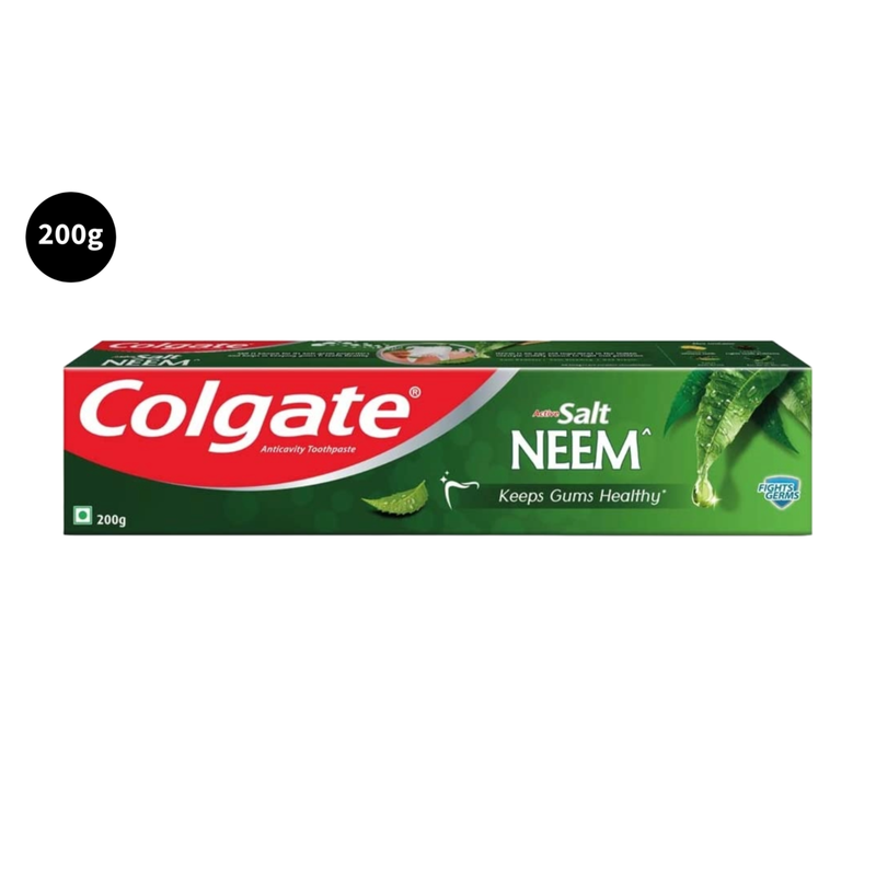 Colgate Anticavity Healthy Tight Gums Toothpaste Active Salt Neem 200gm