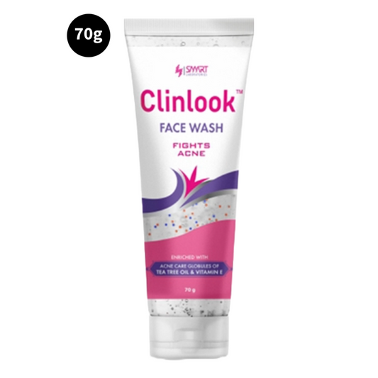 Clinlook Tea Tree Oil & Vitamin E Face Wash Fights Acne 70gm