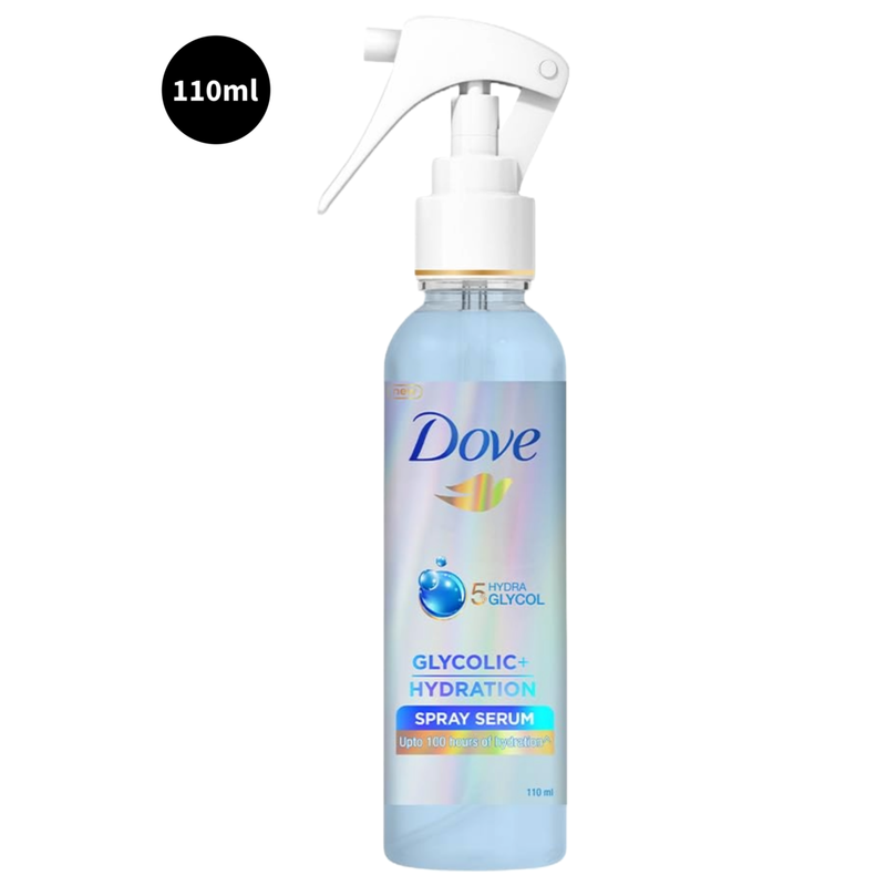 Dove Glycolic + Hydration Hair Spray Serum Hydra Glycol 110ml