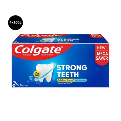 Colgate Anticavity Toothpaste Strong Teeth (4x200gm)