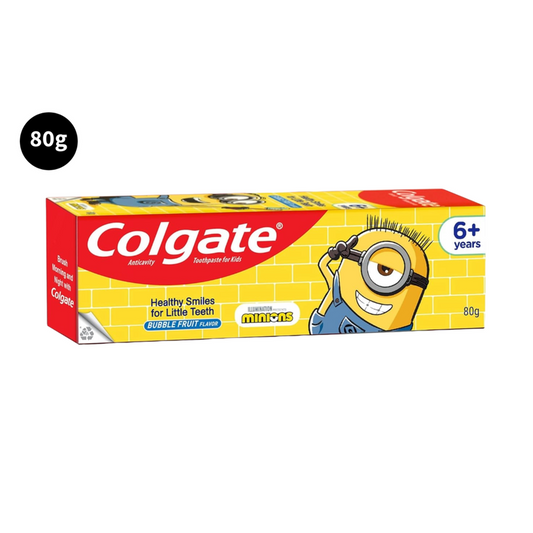 Colgate Anticavity Kids Toothpaste Bubble Fruit Minions 80gm