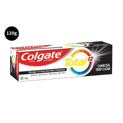 Colgate Charcoal Deep Clean Anticavity Toothpaste Total 12 120gm