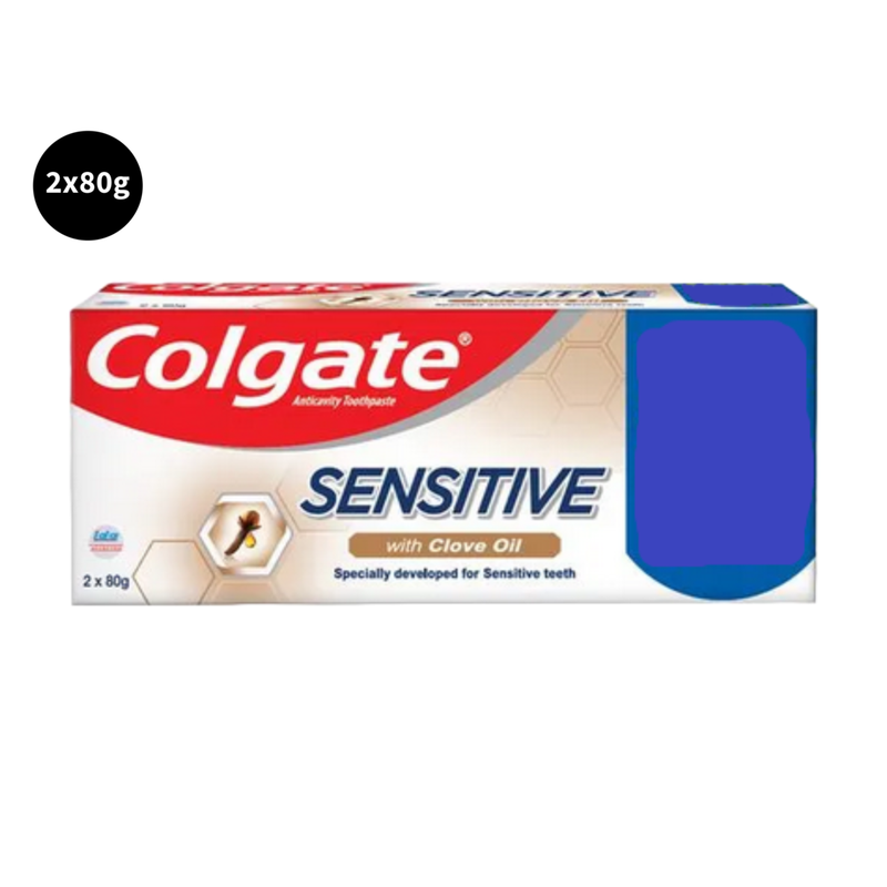 Colgate Clove Oil Anticavity Toothpaste Sensitive (2x80gm)