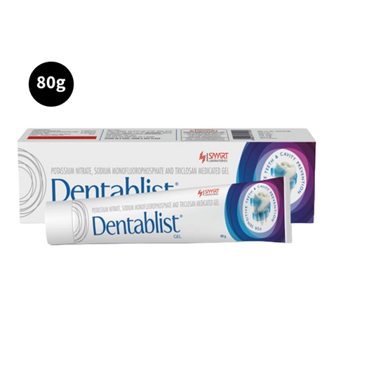 Dentablist Potassium Medicated Gel Nitrate & Triclosan 80gm