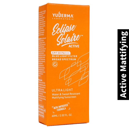 Mattifying Sunscreen Yuderma Eclipse Solaire Active SPF 50 Pa+++ 60ml