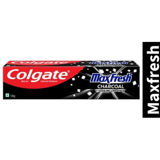 Charcoal Colgate MaxFresh With Cooling Crystals 10X Toothpaste 130g