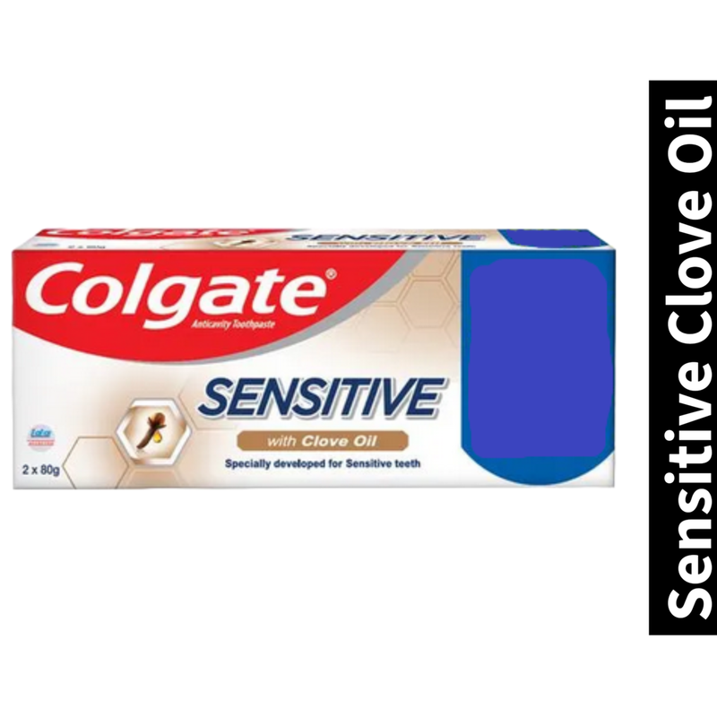 Clove Oil Colgate Sensitive Anticavity Toothpaste (2x80g)