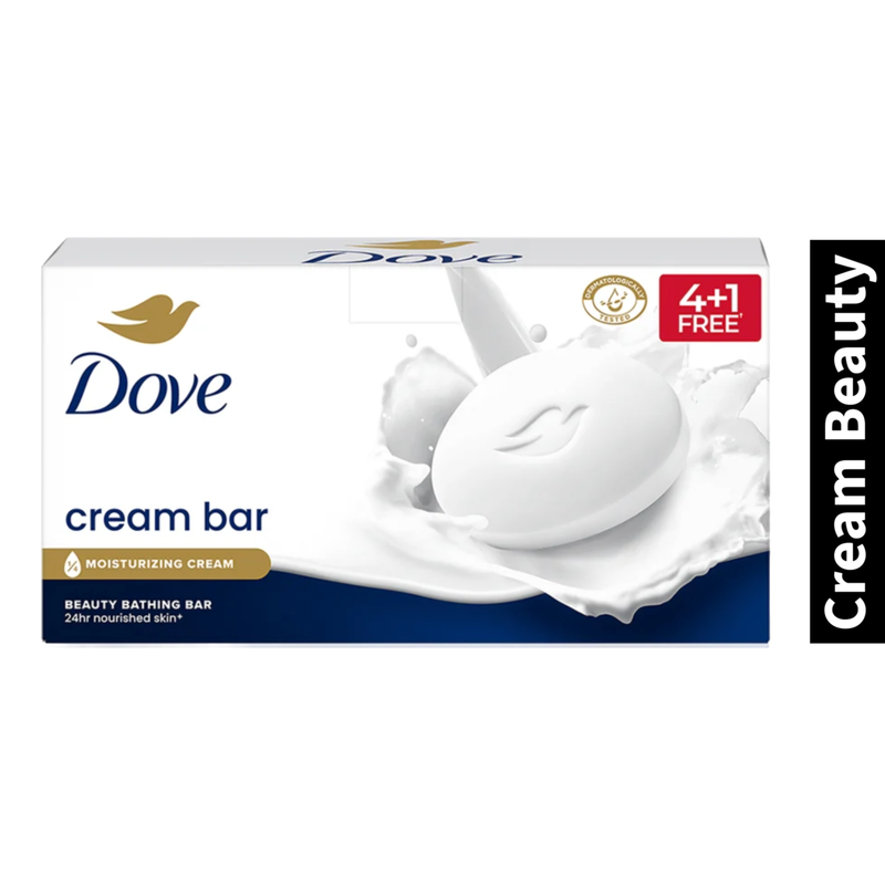 Beauty Bathing Dove Moisturizng Cream Bar (125g X 5)