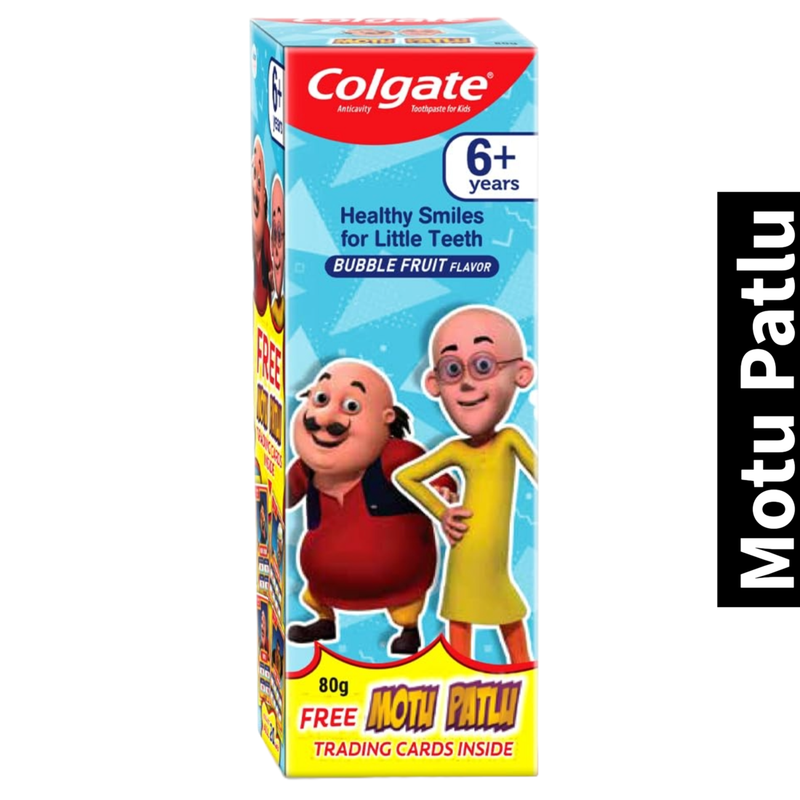 Anticavity Kids Colgate Bubble Fruit Motu Patlu Toothpaste 80g