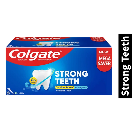 Anticavity Colgate Strong Teeth Toothpaste (4x200g)