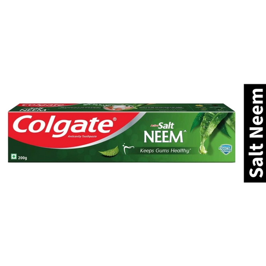 Anticavity Colgate Active Salt Neem Healthy Tight Gums Toothpaste 200g