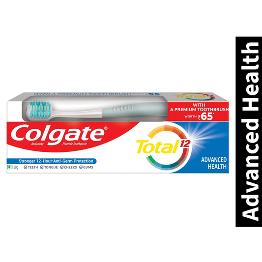 Anticavity Colgate Advanced Health Toothpaste + ToothBrush 150g