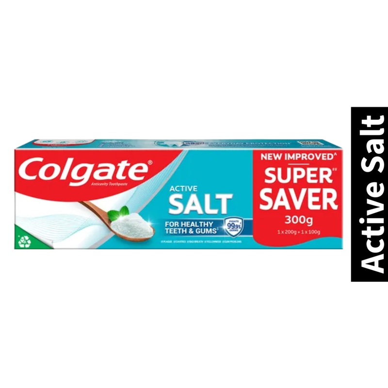 Anticavity Colgate Active Salt Healthy Teeth & Gums Toothpaste 300g