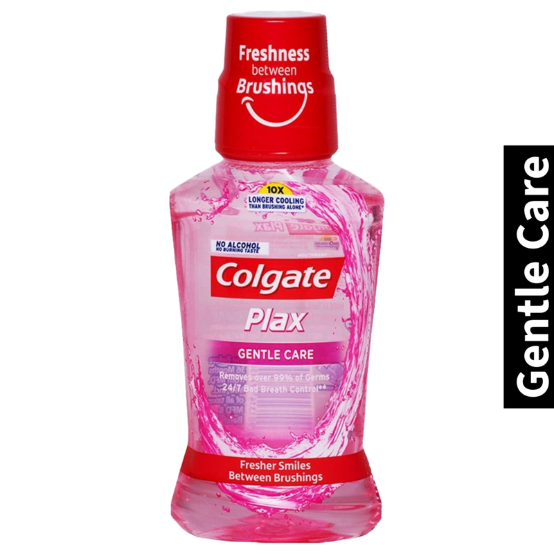 Gentle Care Mouthwash Colgate Plax Longer Cooling 10X 250ml