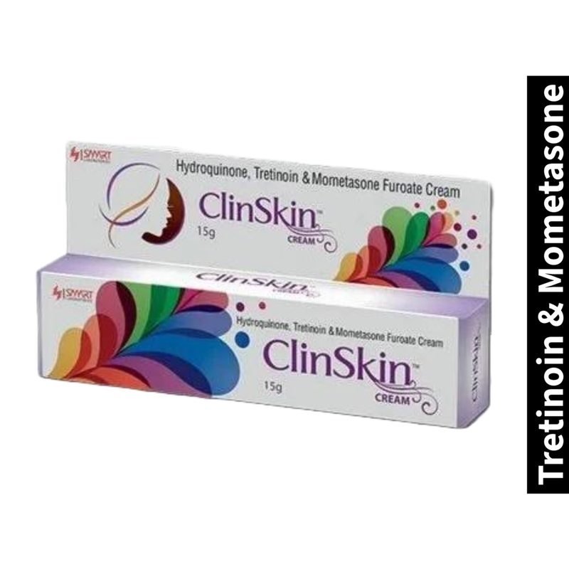 Tretinoin & Mometasone ClinSkin Hydroquinone Furoate Cream 15g