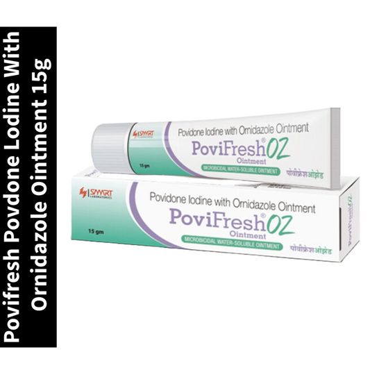 Povdone Povifresh Lodine With Ornidazole Ointment 15g