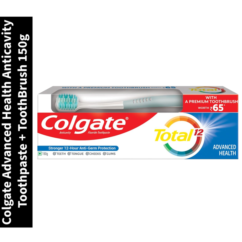 Advanced Health Colgate Anticavity Toothpaste + ToothBrush 150g