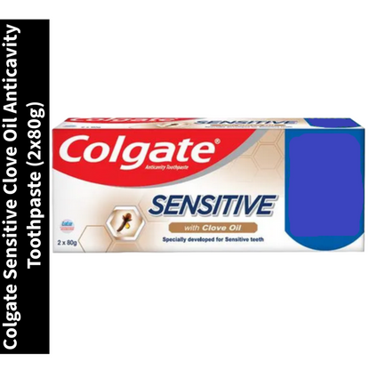 Sensitive Colgate Clove Oil Anticavity Toothpaste (2x80g)