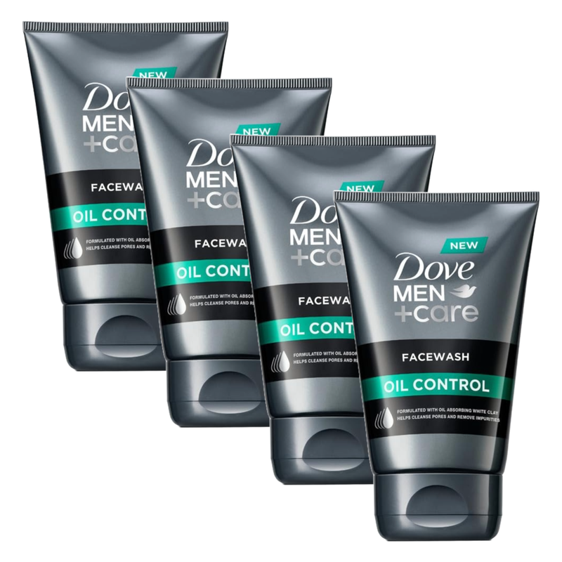 Dove Men+Care Oil Control Face Wash 50g Pack of 4