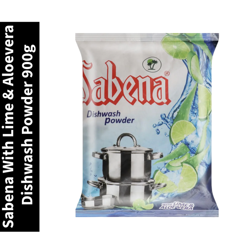 Lime & Aloevera Sabena With Dishwash Powder 900g