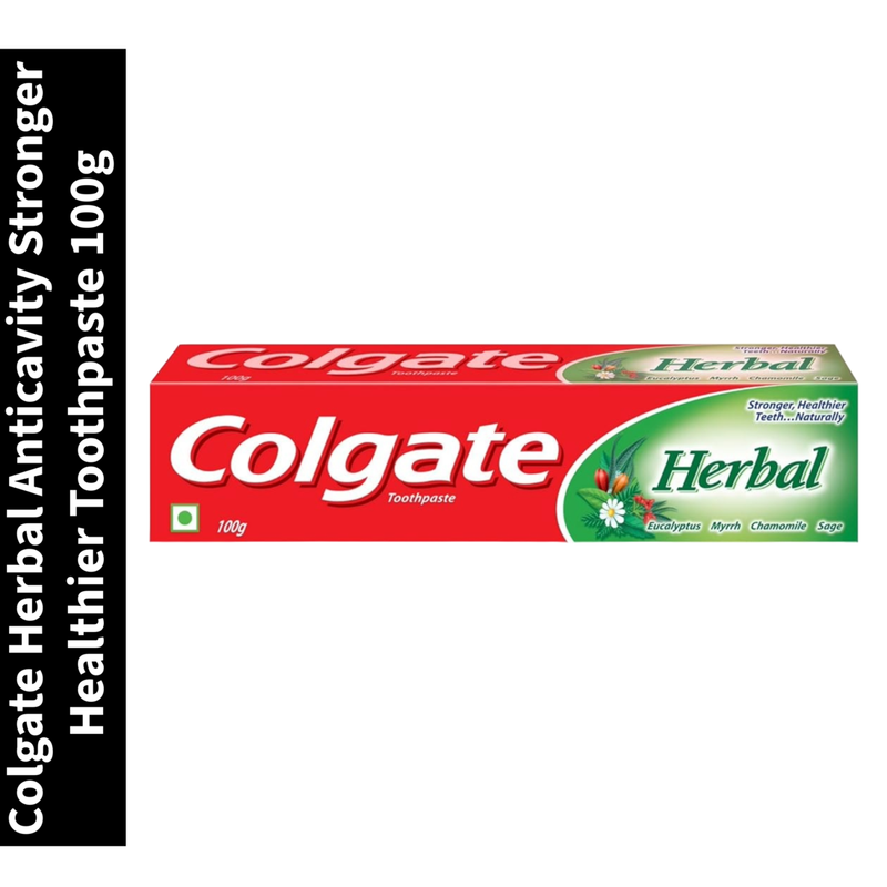 Herbal Colgate Anticavity Stronger Healthier Toothpaste 100g