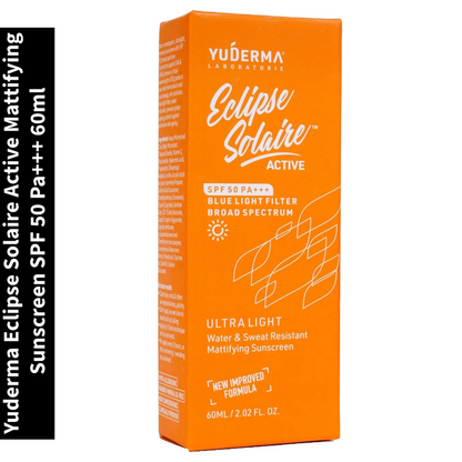 Eclipse Solaire Yuderma Active Mattifying Sunscreen SPF 50 Pa+++ 60ml