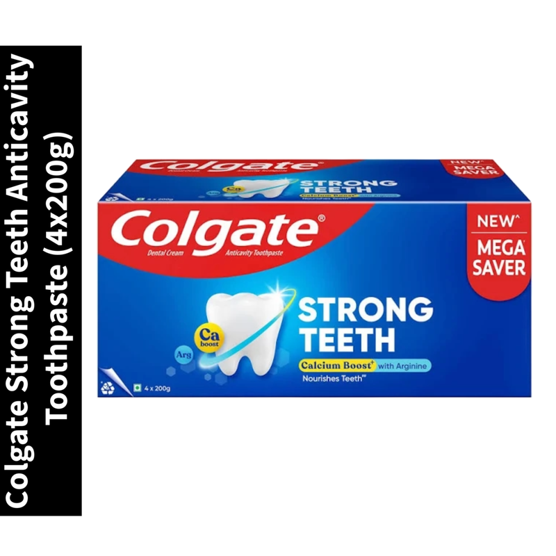 Strong Teeth Colgate Anticavity Toothpaste (4x200g)