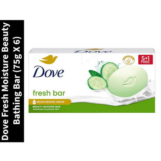 Fresh Moisture Dove Beauty Bathing Bar (75g X 6)