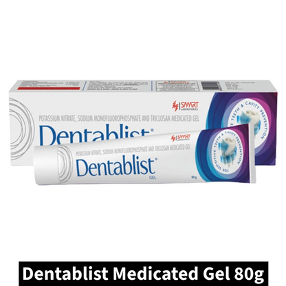 Potassium Dentablist Nitrate & Triclosan Medicated Gel 80g