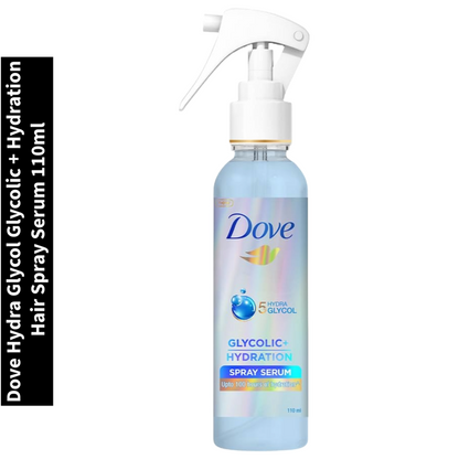 Hydra Glycol Dove Glycolic + Hydration Hair Spray Serum 110ml