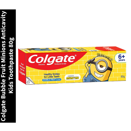 Bubble Fruit Minions Colgate Anticavity Kids Toothpaste 80g