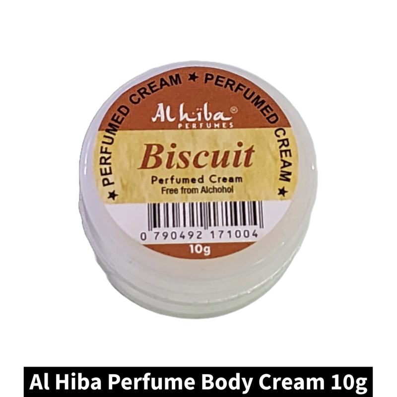 Al Hiba Perfume Body Cream Biscuit (10gm)