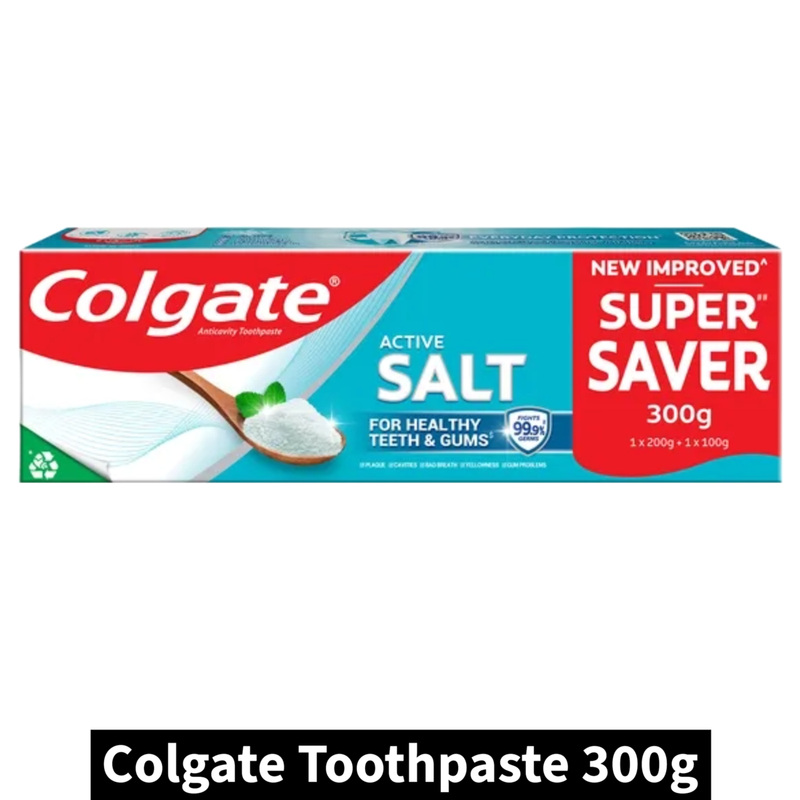 Colgate Active Salt Anticavity Toothpaste (300gm)(Pack of 1)