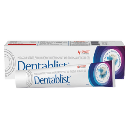 Dentablist Potassium Nitrate & Triclosan Medicated Gel 80g