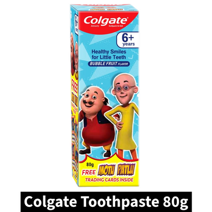 Colgate Bubble Fruit Motu Patlu Kids Toothpaste (80gm)(Pack of 1)