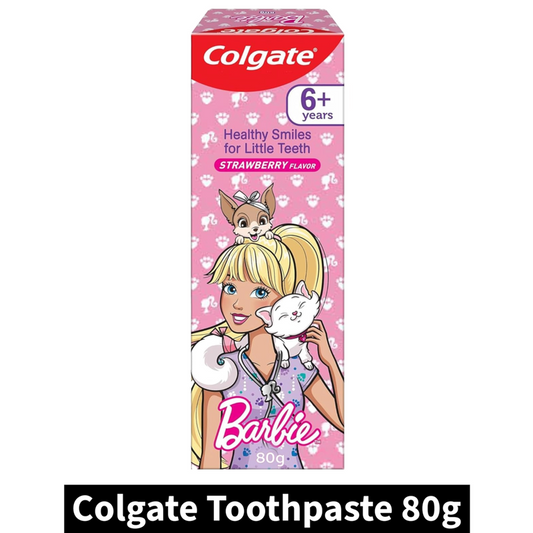 Colgate Stawberry Barbie Kids Toothpaste (80gm)(Pack of 1)