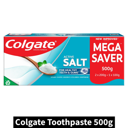 Colgate Active Salt Anticavity Toothpaste (500gm)(Pack of 1)