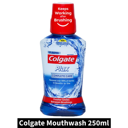 Colgate Plax Complete Care Mouthwash (250ml)(Pack of 1)