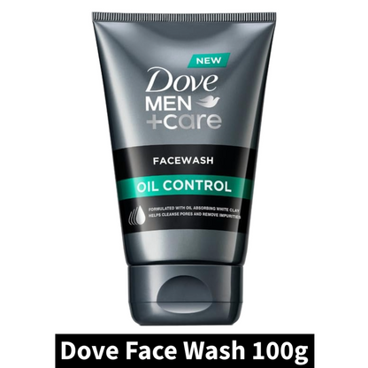 Dove Oil Control Face Wash (100gm)(Pack of 1)