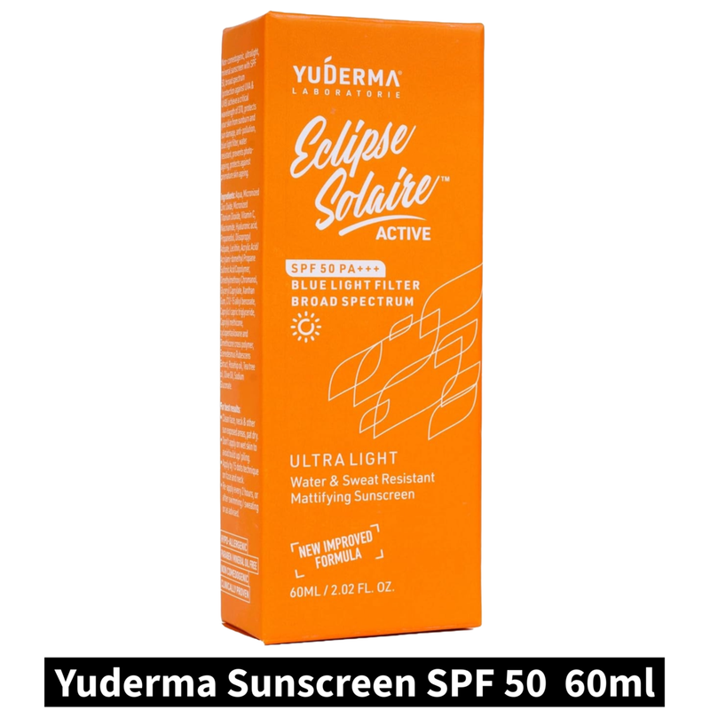 Yuderma Eclipse Solaire Mattifying Sunscreen SPF 50 Pa+++ (60ml)(Pack of 1)