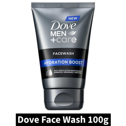 Dove Hydration Boost Face Wash (100gm)(Pack of 1)