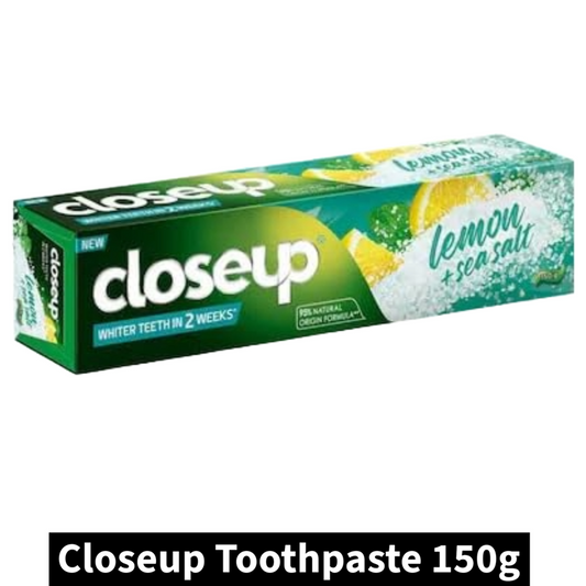 Closeup Lemon + Sea Salt Toothpaste (150gm)(Pack of 1)