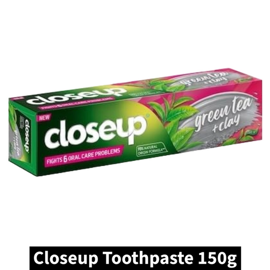 Closeup Green Tea + Clay Toothpaste (150gm)(Pack of 1)