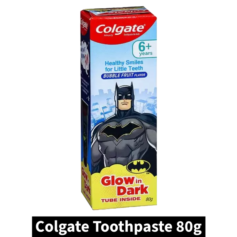 Colgate Bubble Fruit Glow in Dark Kids Toothpaste (80gm)(Pack of 1)