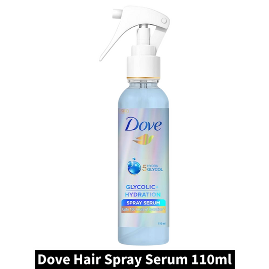 Dove Glycolic + Hydration Hair Spray Serum (110ml)(Pack of 1)