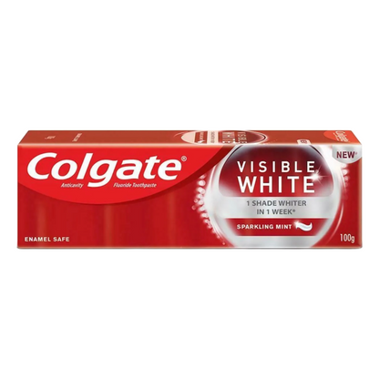 Colgate Visible White Sparkling Mint Anticavity Toothpaste 100g