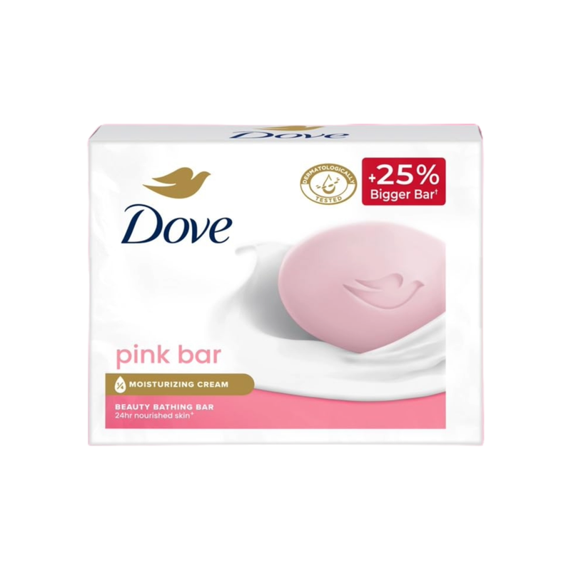 Dove Pink Beauty Bathing Bar (125g X 3)